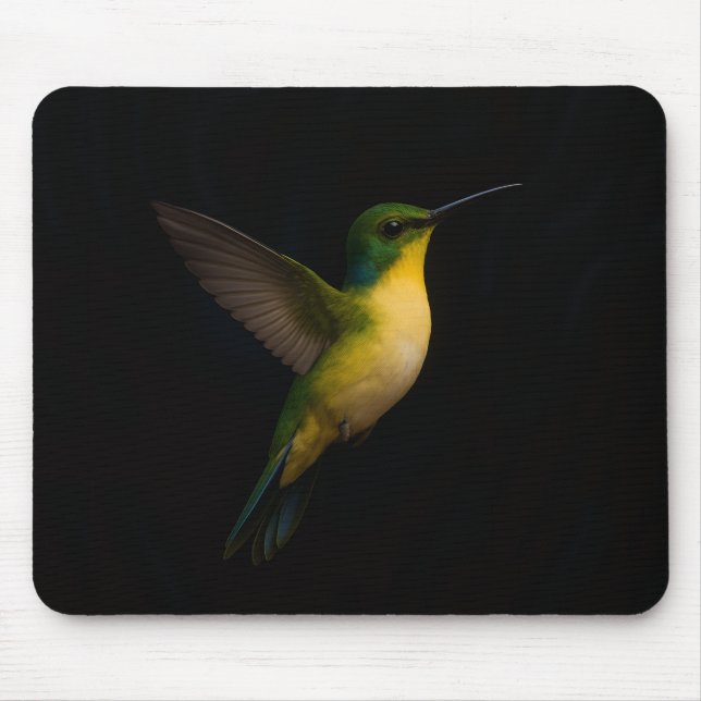 Tapis de souris avec oiseau volant (Devant)