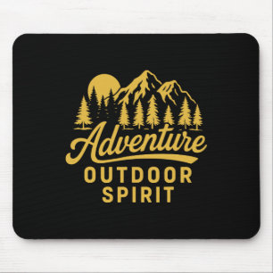 Tapis De Souris Aventure de plein air Randonnée Camping Alpinisme