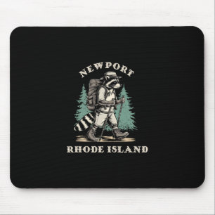Tapis De Souris Aventure de randonnée mignonne à Newport Rhode Isl