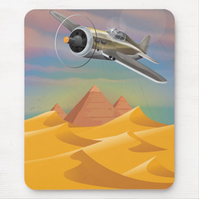 Tapis De Souris Aventure en Égypte (Devant)