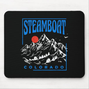 Tapis De Souris Aventure en montagne steamboat springs colorado