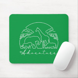 Tapis De Souris Aventure et Safari en Afrique