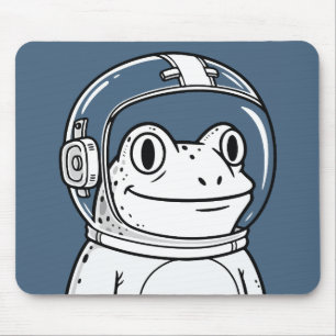 Tapis De Souris Aventure spatiale de la grenouille astronaute mign
