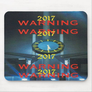 Tapis De Souris Avertissement global Mousepad 2017