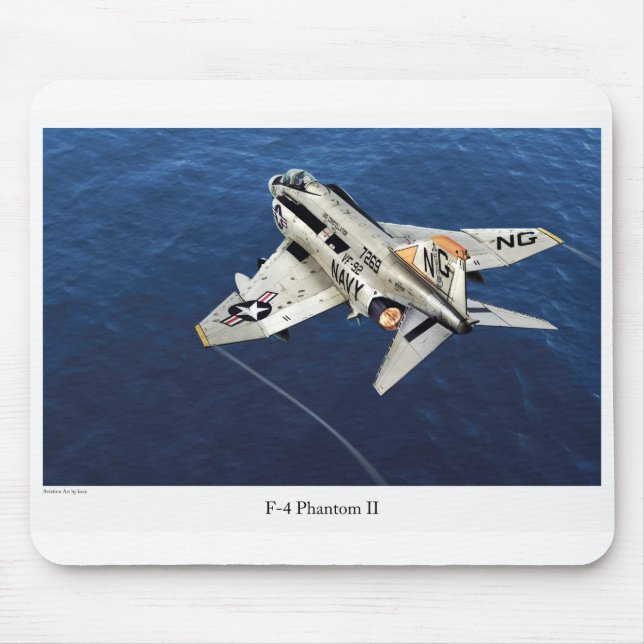 Tapis De Souris Aviation Art Mousepad "F-4 Phantom II " (Devant)