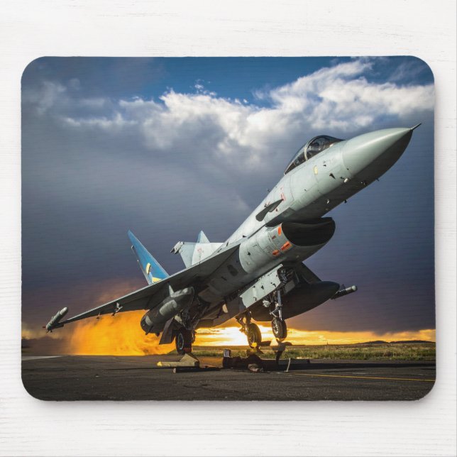 Tapis De Souris Avion de combat (Devant)