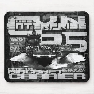 Tapis De Souris Avion Enterprise Mousepad