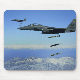 Tapis De Souris Avion F-15E Strike Eagle de l'US Air Force