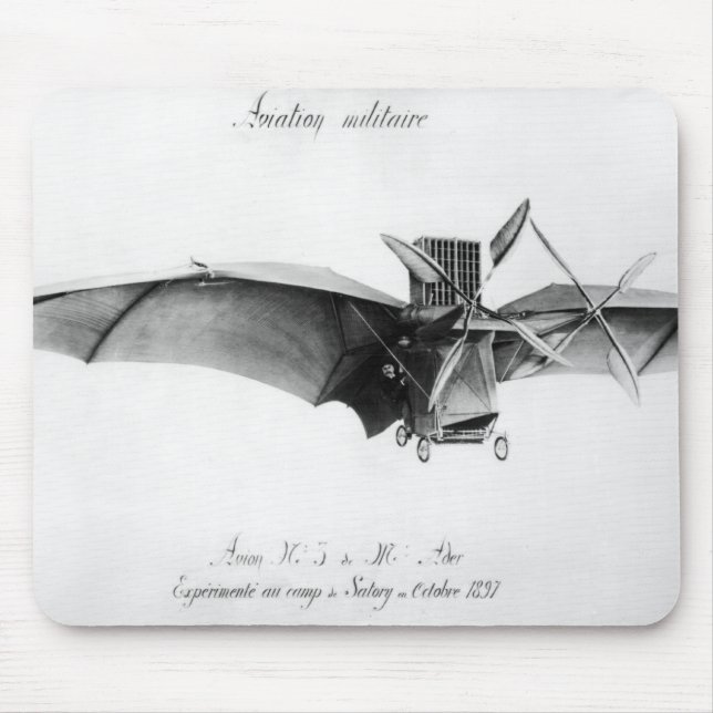 Tapis De Souris Avion III, 'le Bat (Devant)