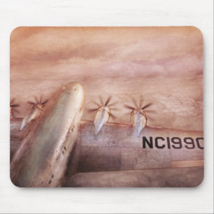 Tapis De Souris Avion - Pilote - Évasion tropicale
