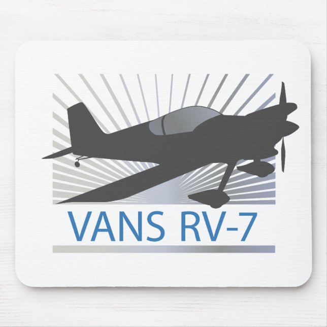 Tapis De Souris Avion Vans RV-7 (Devant)