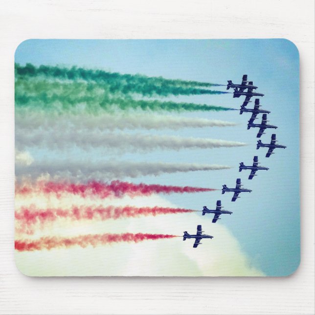 Tapis De Souris Avions dans le ciel (Devant)