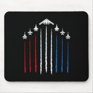 Tapis De Souris Avions de combat Usa 4 juillet hommes femmes enfan