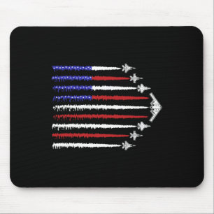 Tapis De Souris Avions de combat Usa 4 juillet hommes femmes enfan