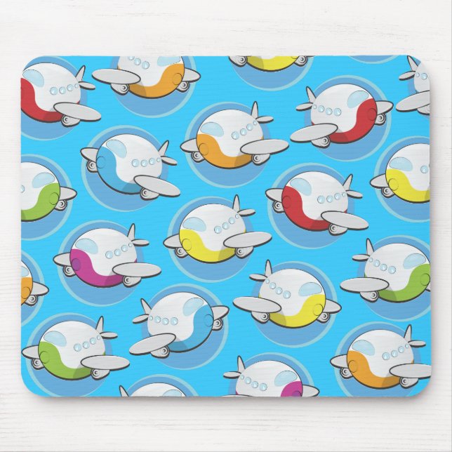 Tapis De Souris Avions Jouets (Devant)