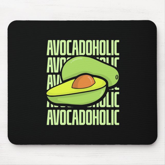 Tapis De Souris Avocado Fruit Food (Devant)