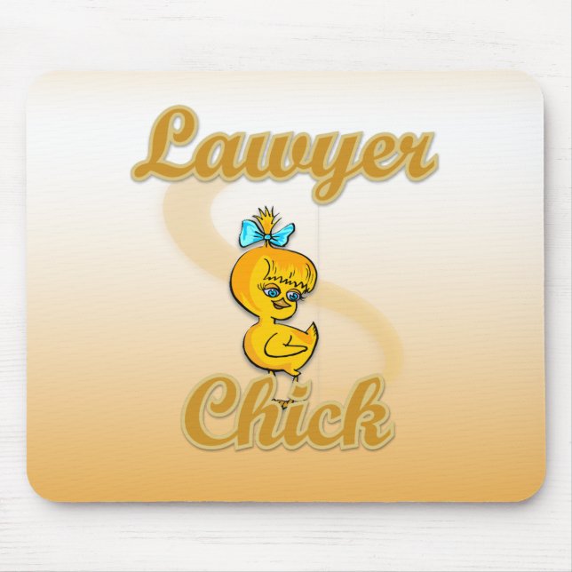 Tapis De Souris Avocat Chick (Devant)