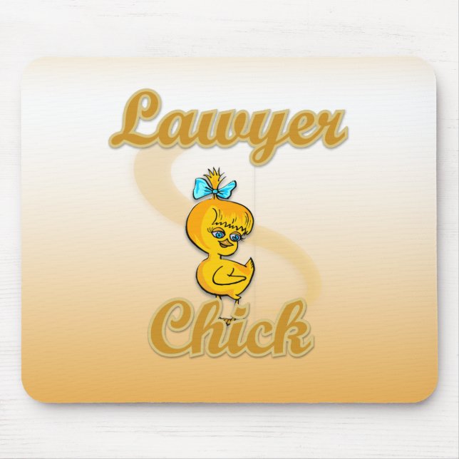 Tapis De Souris Avocat Chick (Devant)