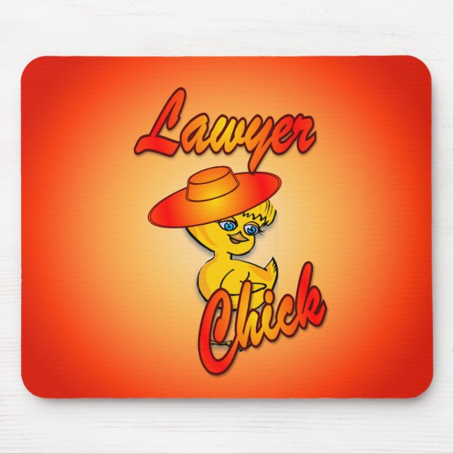 Tapis De Souris Avocat Chick #5 (Devant)