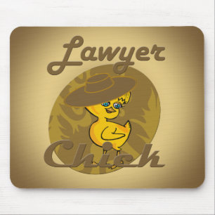 Tapis De Souris Avocat Chick #6