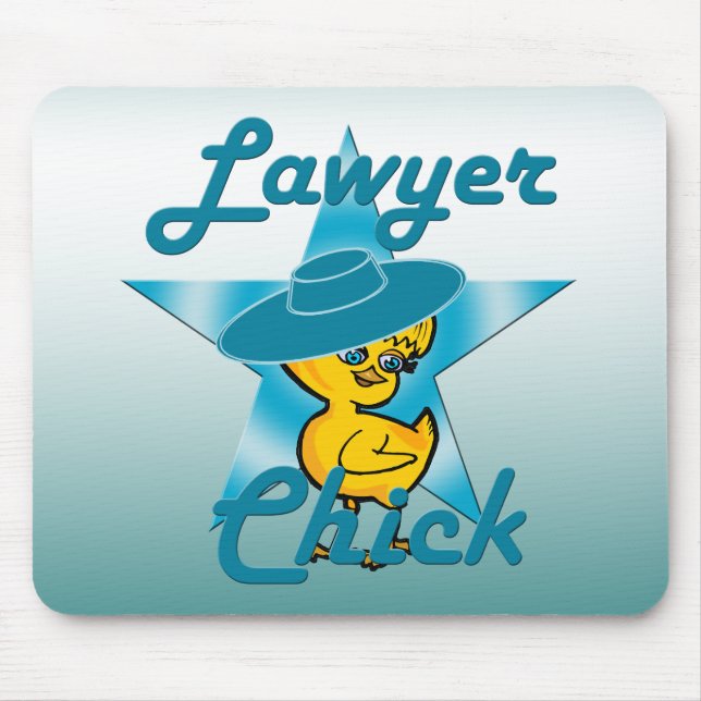 Tapis De Souris Avocat Chick #7 (Devant)