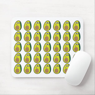 Tapis de souris Avocat Mignon - Accessoire de bure