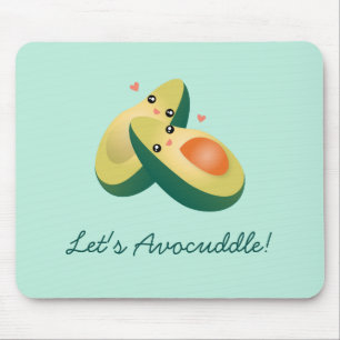 Tapis De Souris Avocuddle Funny mignon Avocados Humour de jeu de m
