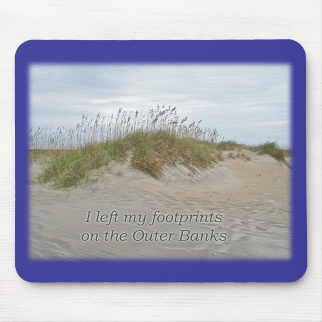 Tapis De Souris Avoine de mer sur les banques externes OR de dune (Devant)