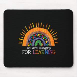 Tapis De Souris Avoir Faim Pour Apprendre Arc-en-Ciel Cadeau Ensei