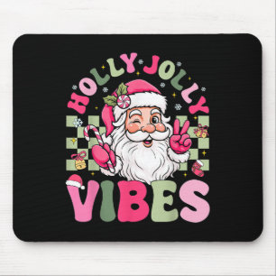 Tapis De Souris Avoir Holly Xmas Jolly Noël Coquette Vibes W