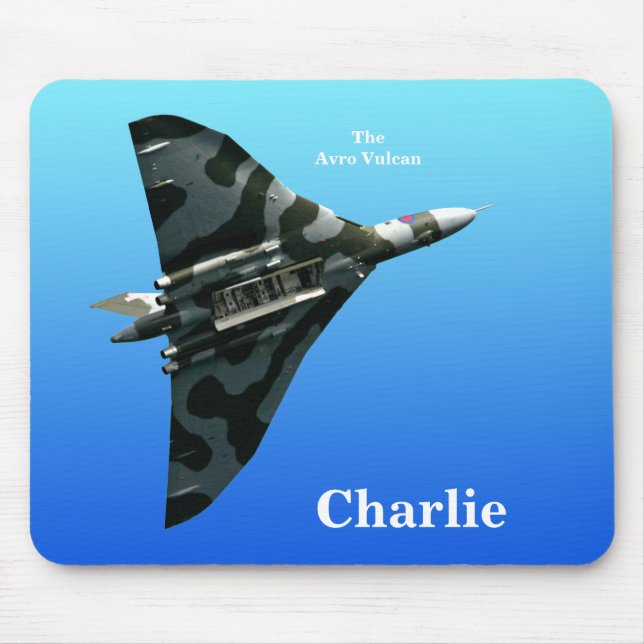 Tapis De Souris Avro Vulcan Delta Wing Bomber personnalisée (Devant)