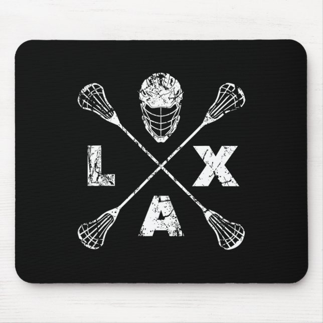 Tapis De Souris Axe croisé Lacrosse (Devant)