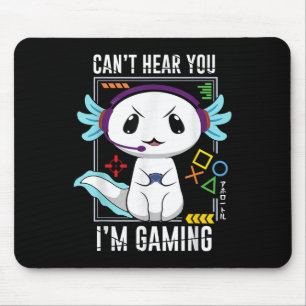Tapis De Souris Axolotl Jeu Salamander Comme Jeu