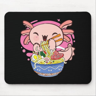 Tapis De Souris Axolotl Ramen Kawaii Japonais Anime Noodle Venin K