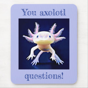 Tapis De Souris Axolotl Salamander Amphibian