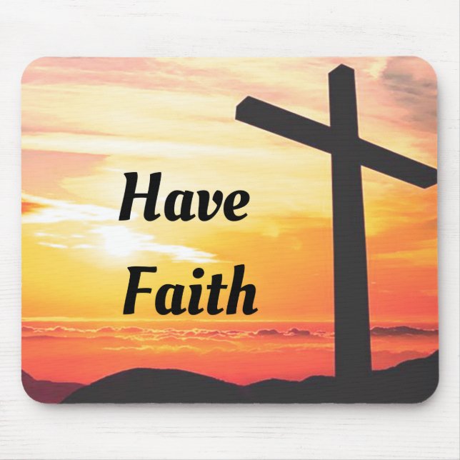 Tapis De Souris Ayez Faith Souris (Devant)