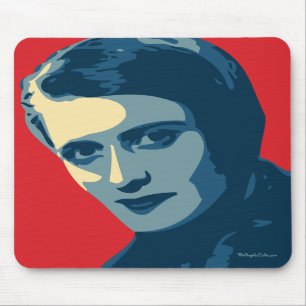 Tapis De Souris Ayn Rand - gesticulé : OHP Mousepad