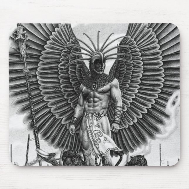 Tapis De Souris aztec20warrior (Devant)
