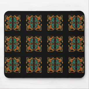 Tapis De Souris Aztec Mandala