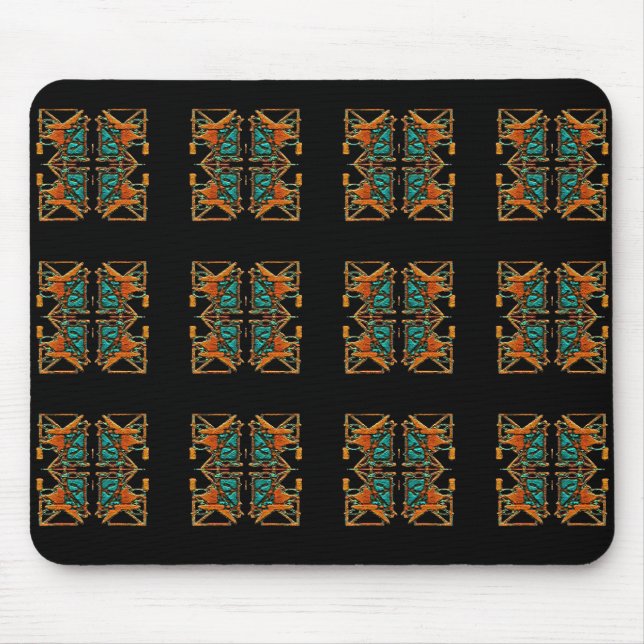 Tapis De Souris Aztec Mandala (Devant)