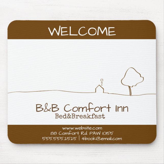 Tapis De Souris B&B Comfort Inn (Devant)