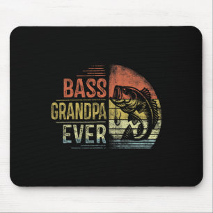 Tapis De Souris B Grand-père Ever Fishing Gifts Grand-père Anniver
