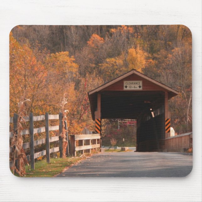 Tapis De Souris B \ pont couvert, Bedford, PA (Devant)