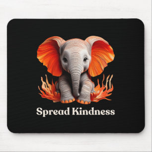 Tapis De Souris Ba Orange rougeâtre Gelée