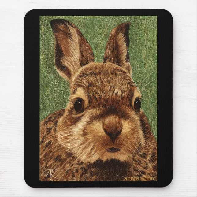 Tapis De Souris Baby Cottontail Rabbit Mousepad (Devant)