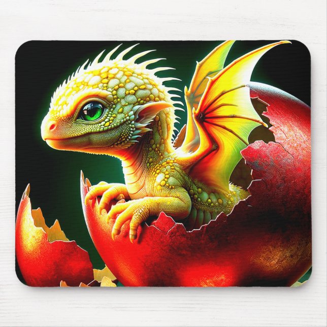 Tapis De Souris Baby Dragon (Devant)