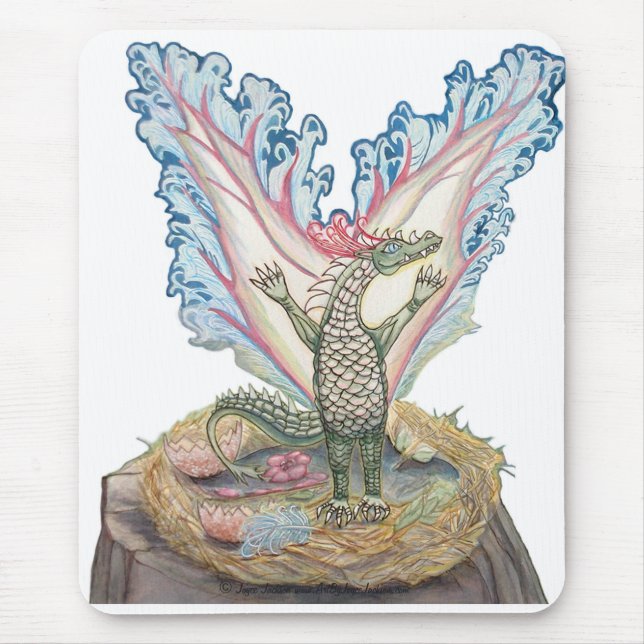 Tapis De Souris Baby Dragon Mousepad (Devant)