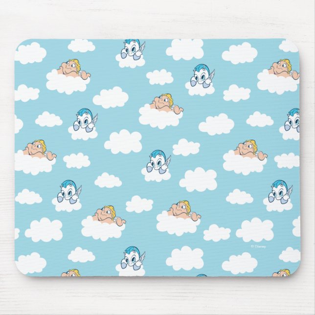 Tapis De Souris Baby Hercules and Pegasus Cloud Pattern Mouse Pad (Devant)