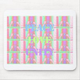 Tapis De Souris Baby Kids Peace Love Unity Hakuna Matata design.p