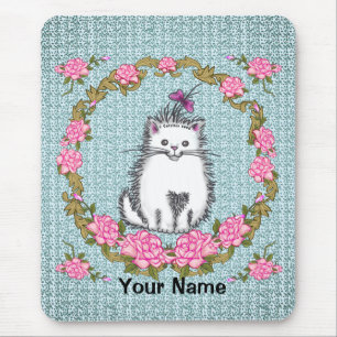 Tapis De Souris Baby Kitten Chat Mousepad